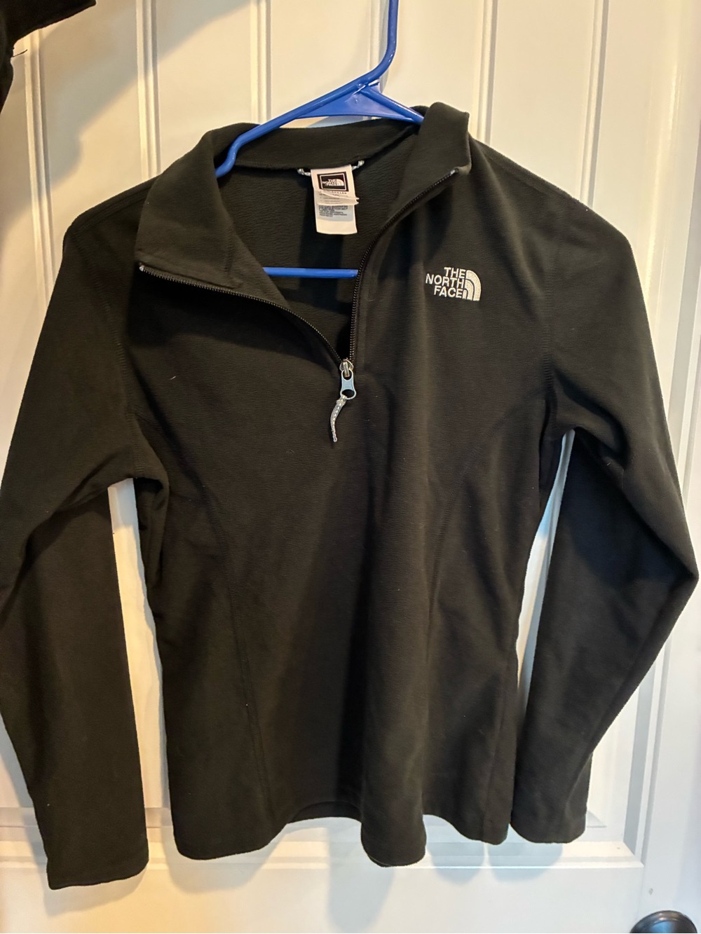 The North Face Black Girls' Quarter-Zip Fleece Jacket